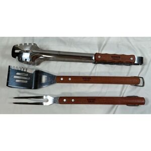 Tramontina 3 Piece Stainless Steel Grilling Tool Set